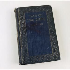 A Tale of Two Cities by Charles Dickens Vintage Antique Kingsport Press No Date